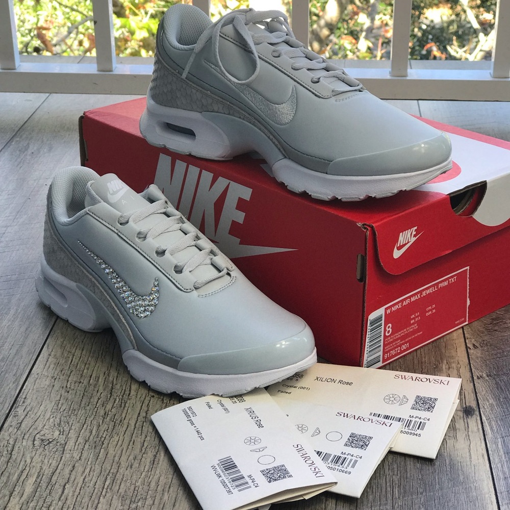 NWT Nike&Swarovski Crystal Air Max Jewell PRM TXT - Picture 3 of 8